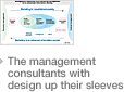 The management consultants with design up their sleeves