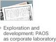 Exploration and development: PAOS as a corporate laboratory